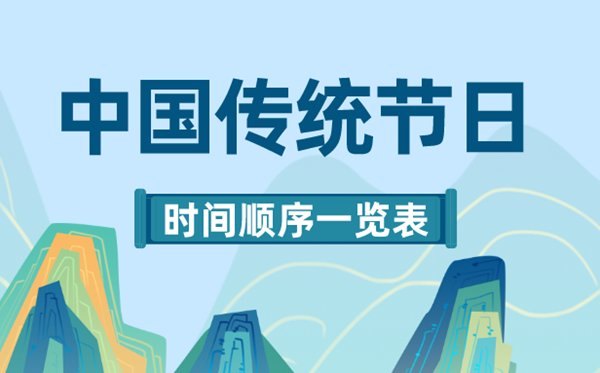 2023年中国传统节日时间顺序表,中国传统节日有哪些