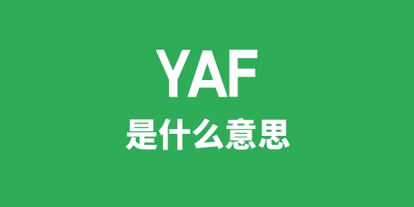 YAF是什么意思