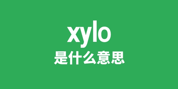 xylo是什么意思