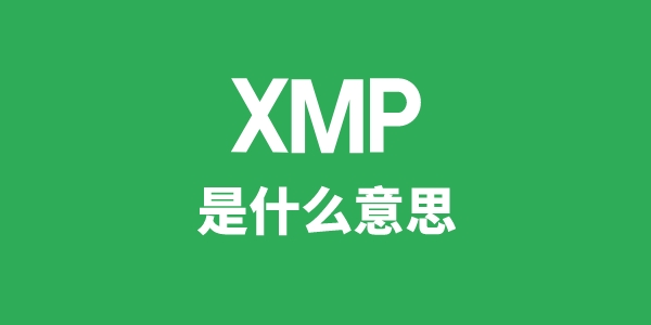 XMP是什么意思