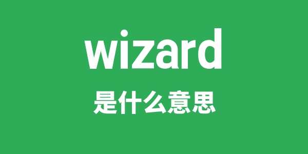 wizard是什么意思