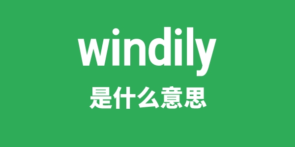 windily是什么意思