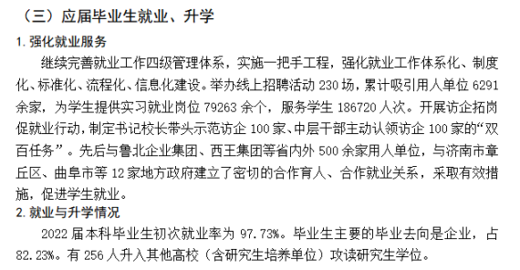 齐鲁理工学院就业率及就业前景怎么样,好就业吗？