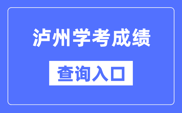 泸州学考成绩查询入口网站（https://xk.sceea.cn/）