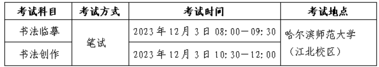 2024年黑龙江艺考时间具体安排,黑龙江艺术类统考是几月几日